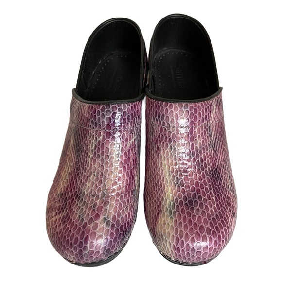 Sanita Purple Sonora Reptile Professional Clogs - Picture 3 of 8